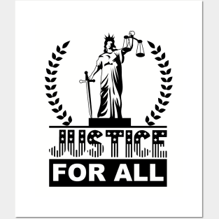 Justice For All Posters and Art